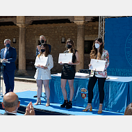 Marta Milagros De Los Mozos Vitores, Esther Martínez Cascales y Carmen Martínez Alonso