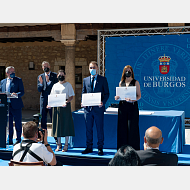 Mª de la Concepción de la Hoz Fernández, José Luis Gallego Carrasco y Elvira Martín Mediavilla