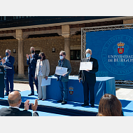 D.ª María Isabel García Alonso, D. Ricardo Renuncio Angulo y D. Ignacio Clemente Soriano Jiménez