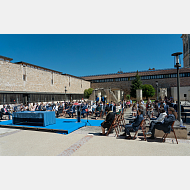 Entrega de Premios y Distinciones de la Universidad de Burgos en el Patio de los Comendadores del Hospital del Rey