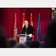 Rector de la Universidad de Burgos, Dr. Manuel Pérez Mateos