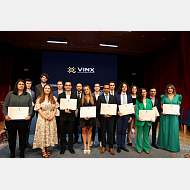 Foto de galardonaos con el Premio Extraordinario Fin de Estudios