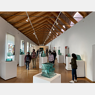 Exposición museo del vidrio