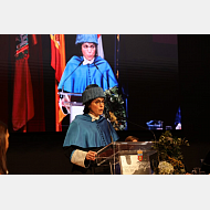 Intervención de la madrina de la promoción de doctores y doctoras 2023 de la UBU, Dra. Rocío Barros García