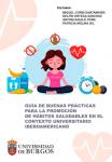 Imagen de la publicación: Guía de buenas prácticas para la promoción de hábitos saludables en el contexto universitario iberoamericano