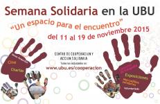 XI Semana Solidaria en la UBU