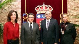 Visita embajador Paraguay - UBU