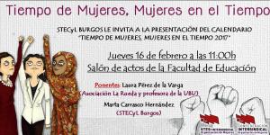 INVITACIÓN DE LA PRESENTACIÓN DEL CALENDARIO DE MUJERES STECYL
