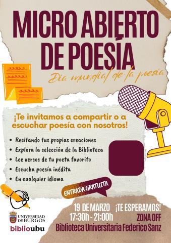 Micro Abierto Dia de la Poesía 2025