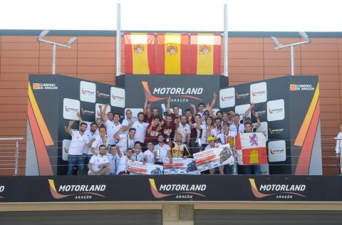 Foto Podio Motostudent