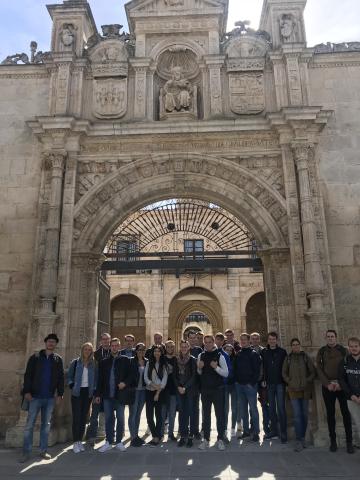 Visita al Hospital del Rey