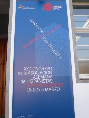 XX Congreso de Hispanistas de Heidelberg, Alemania
