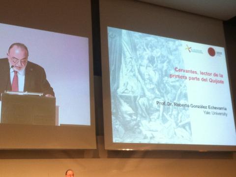 Conferencia inaugural a cargo del Dr. Roberto González Echevarria, Yale University