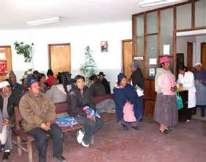 Sala de espera del Hospital Bracamonte